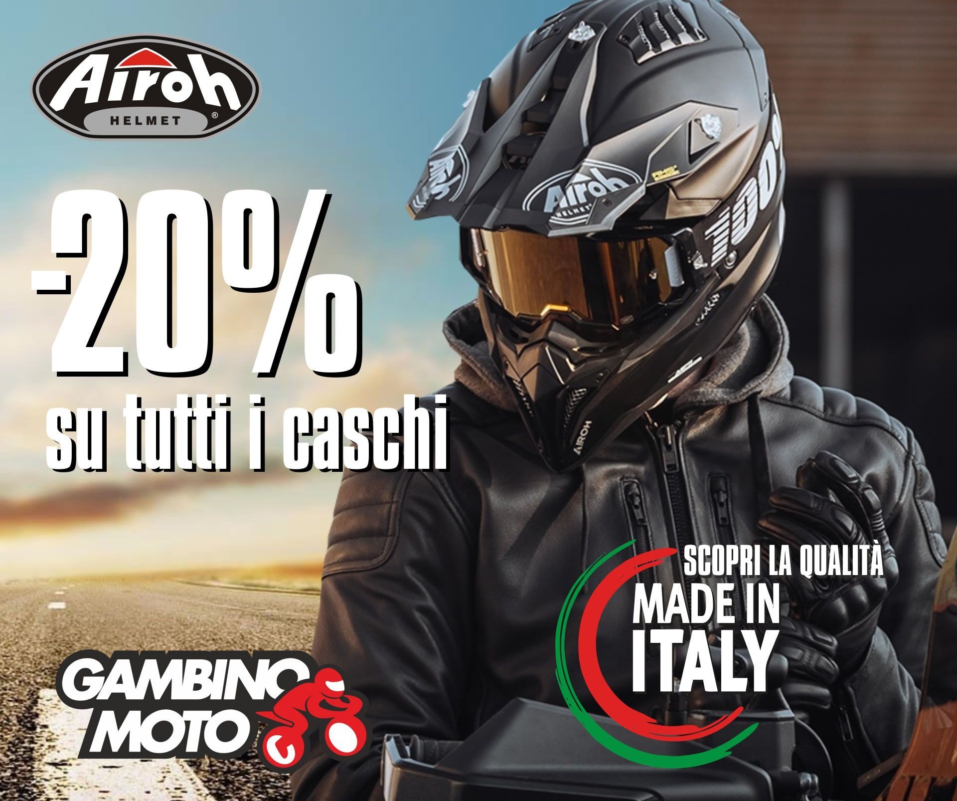 Visualizza la promo Caschi Airoh sconto 20%