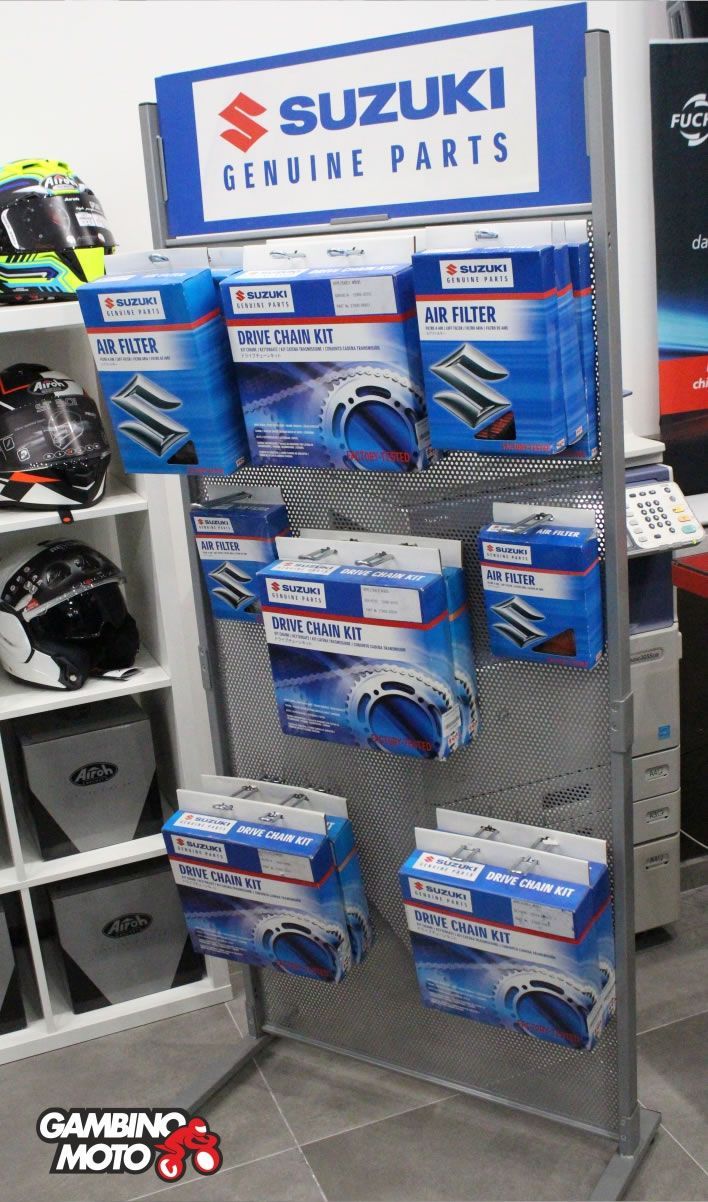 Gambino Moto, concessionaria ufficiale Suzuki Moto, Sym scooter, Peugeot scooter, accessori e abbigliamento moto