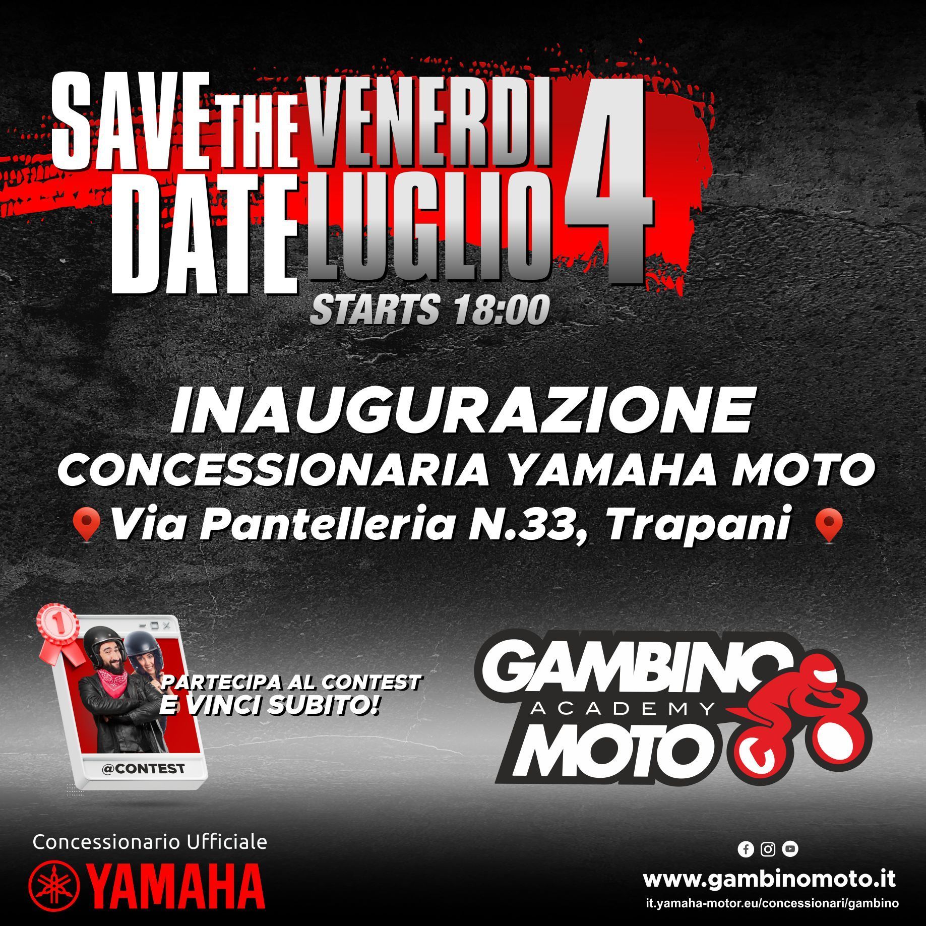 Inaugurazione Concessionaria Gambino Moto Yamaha Trapani