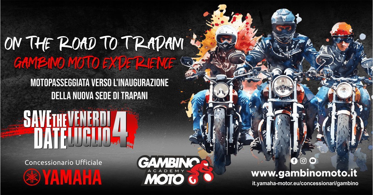 On the Road to Trapani – Gambino Moto Experience - Motopasseggiata verso l’inaugurazione della nuova sede di Trapani