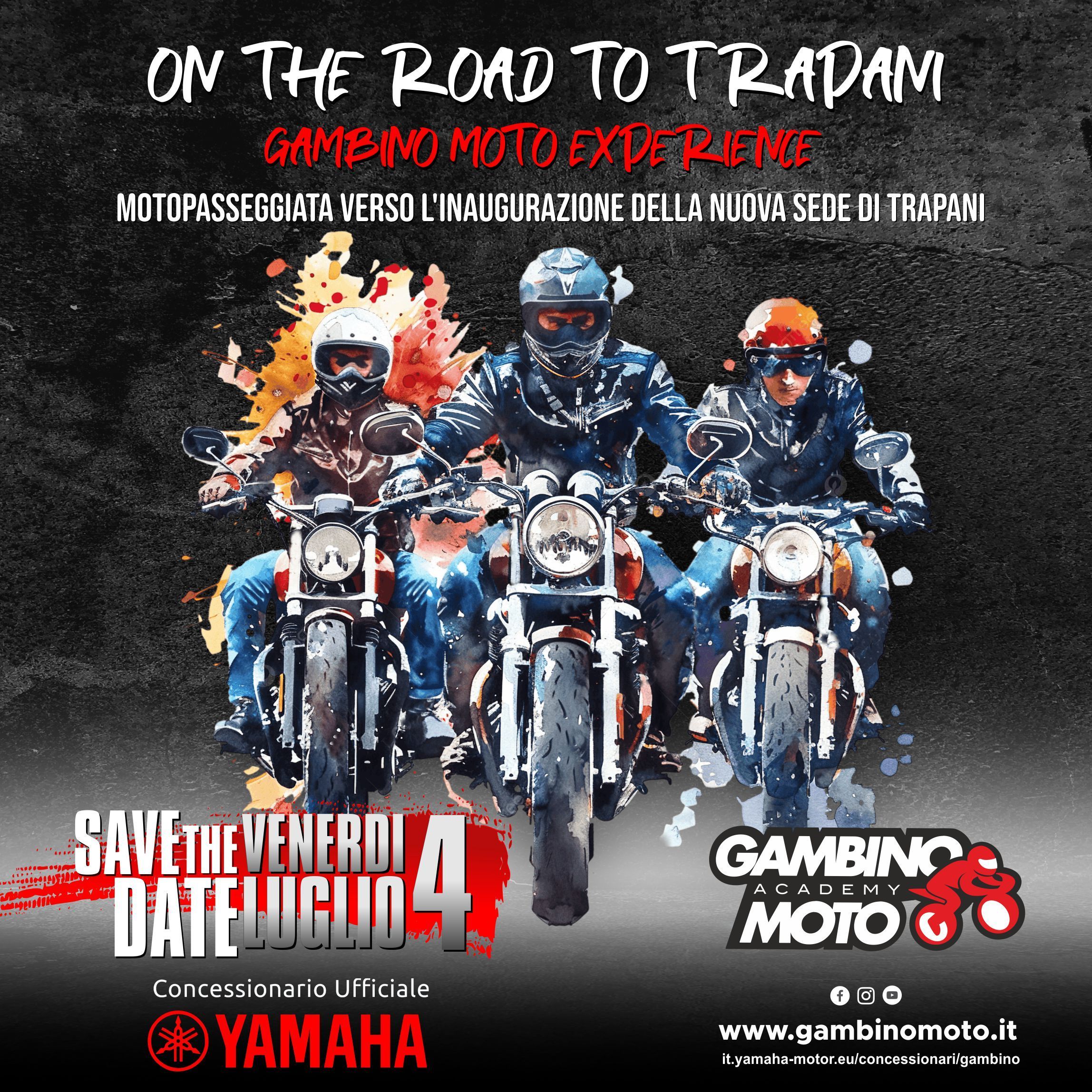 On the Road to Trapani ? Gambino Moto Experience - Motopasseggiata verso l?inaugurazione della nuova sede di Trapani