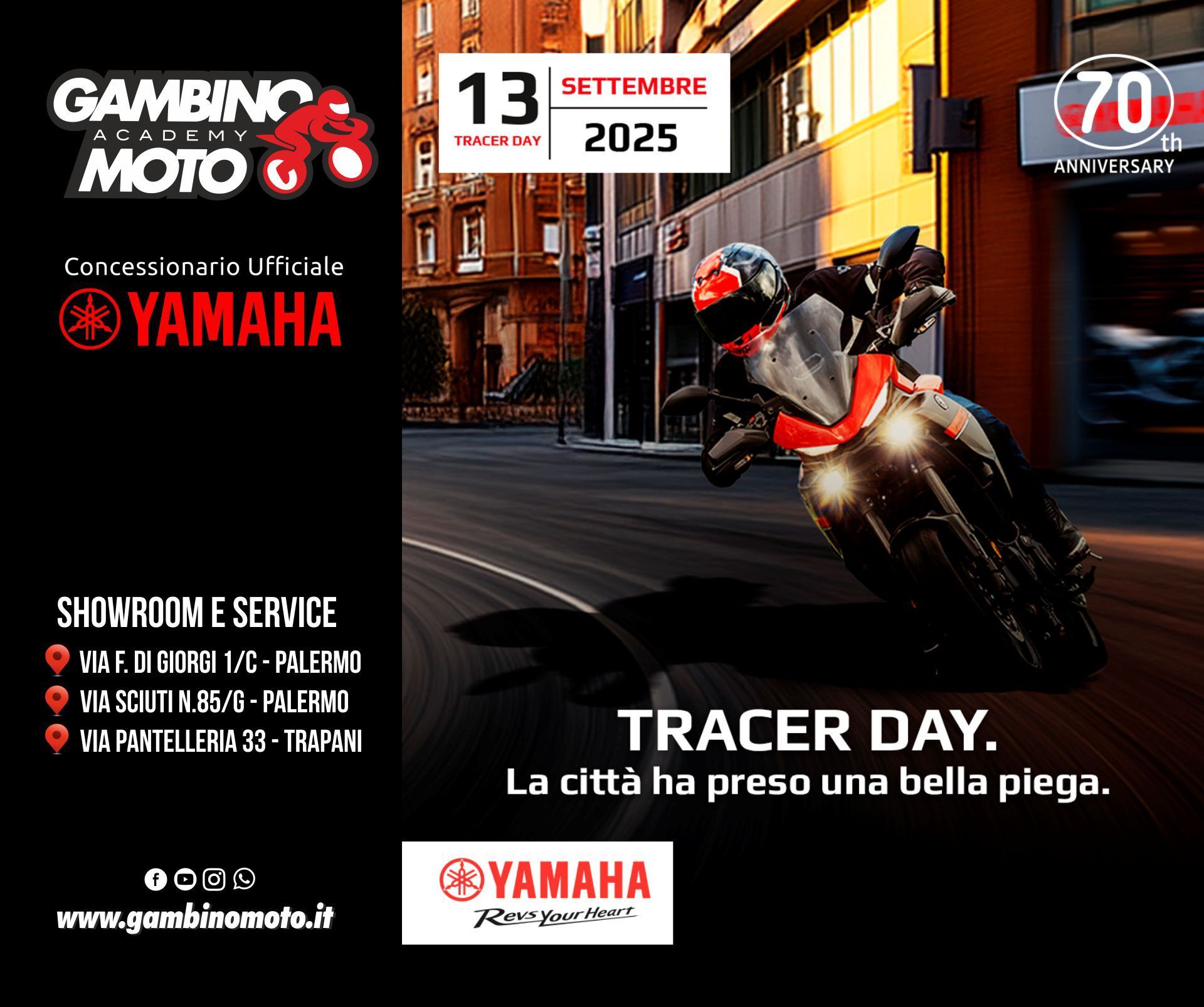 TRACER DAY - 13 SETTEMBRE 2025